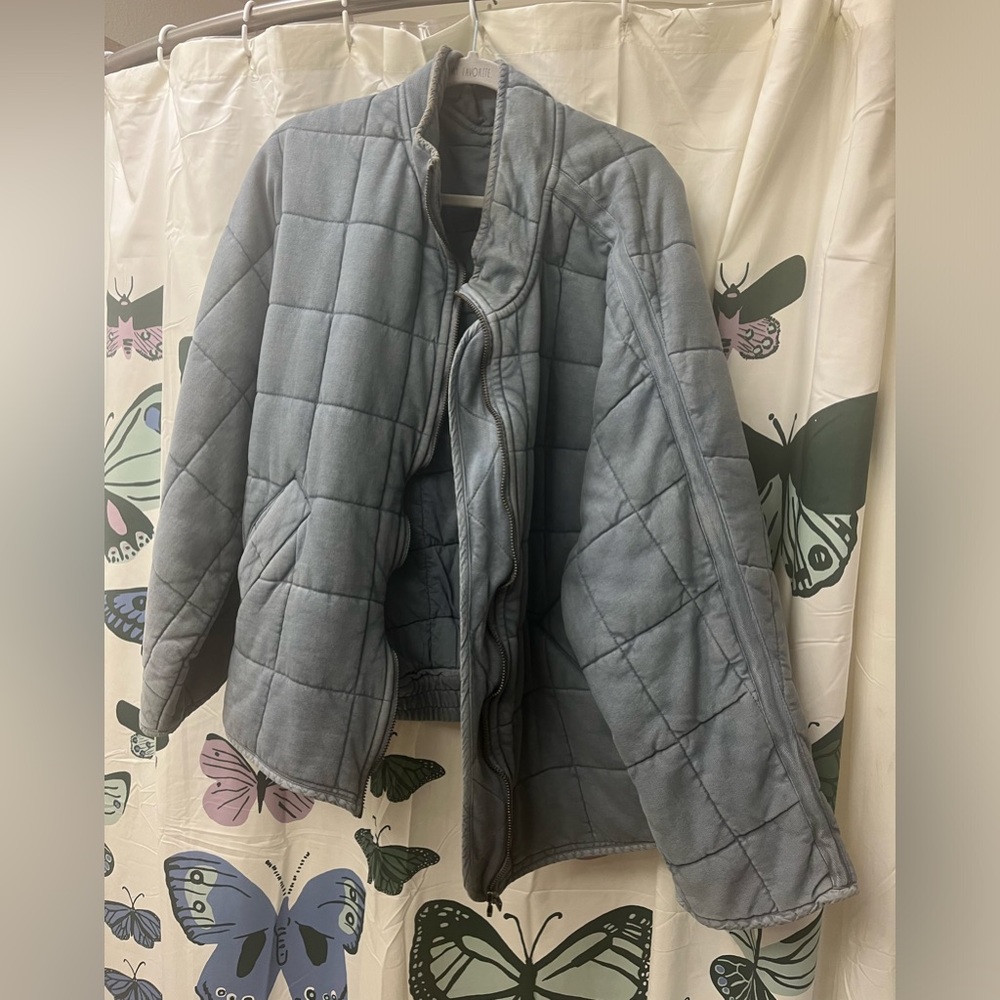 Free People - Dolman Quilted Knit Jacket